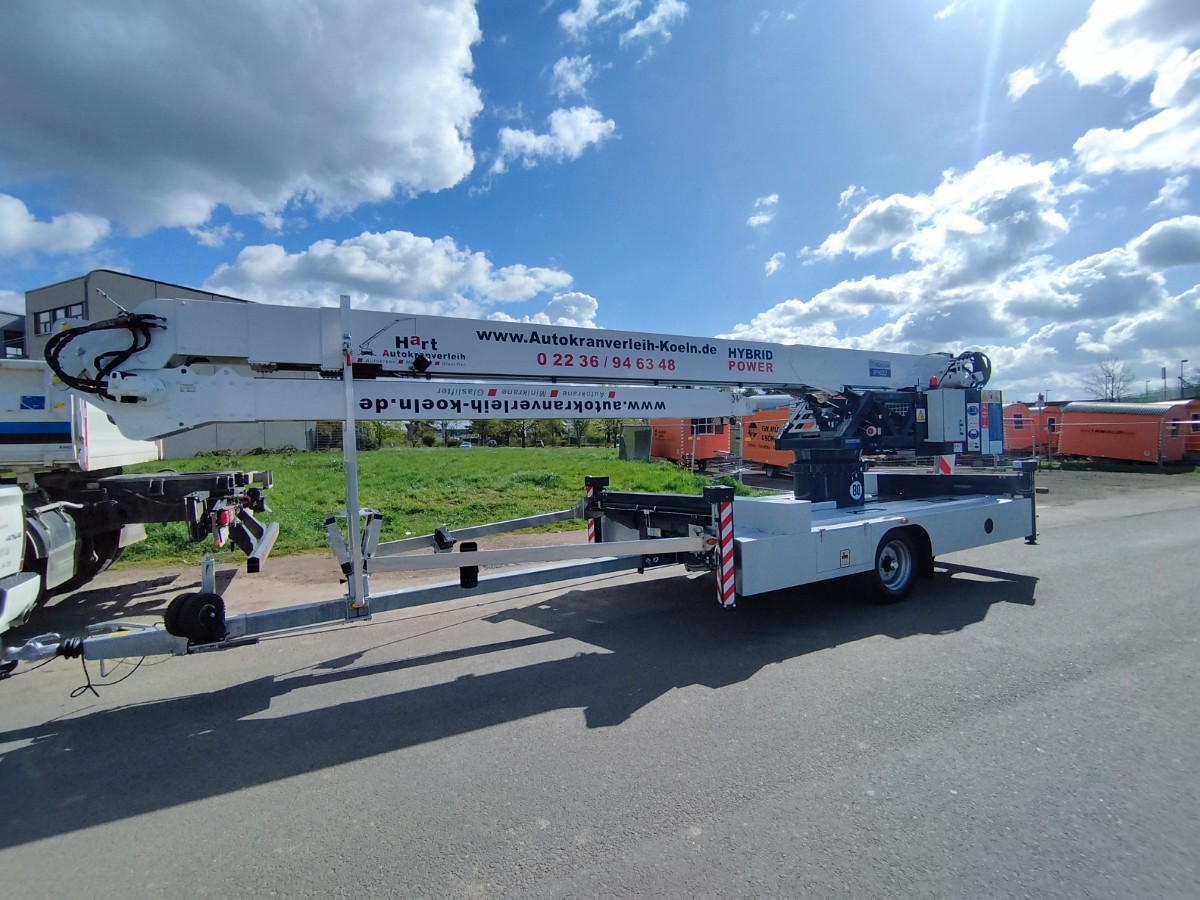 Autokran in Benutzung